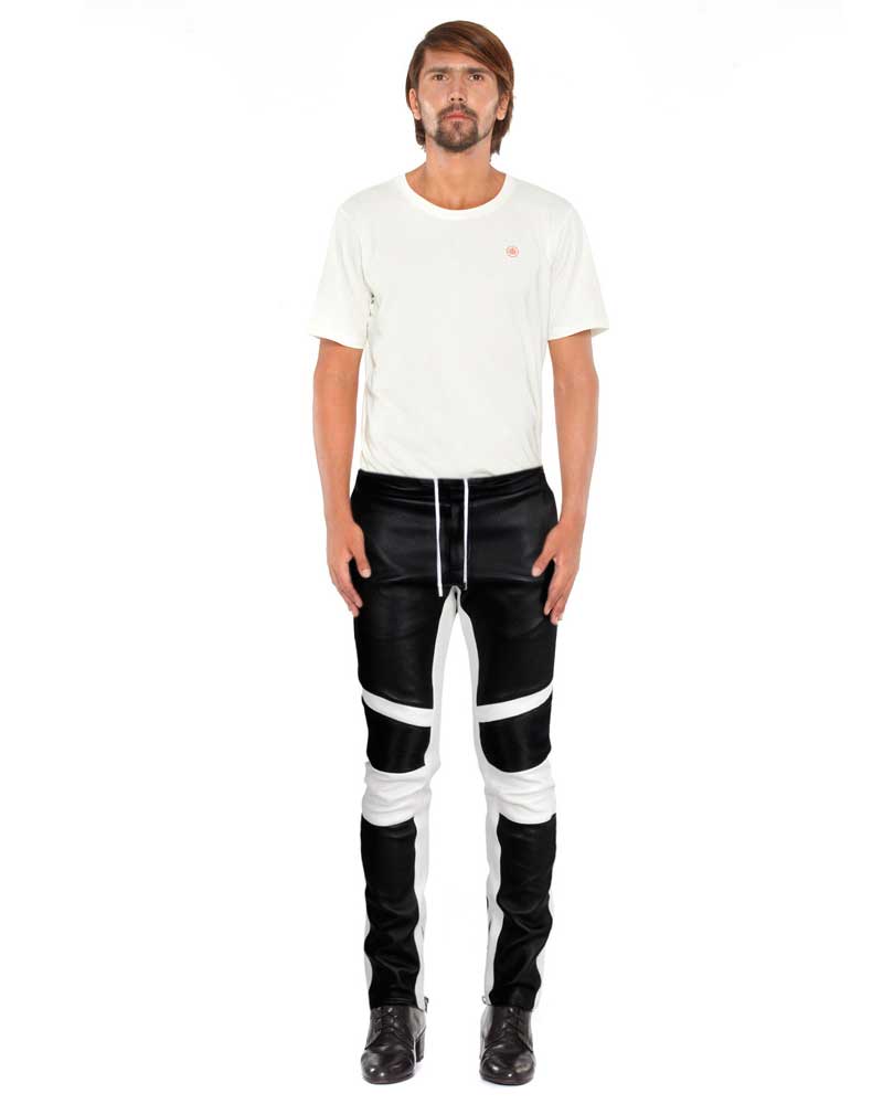 EATHER-TROUSER-WITH-RIBBED-CONTRAST-PANEL-full-3