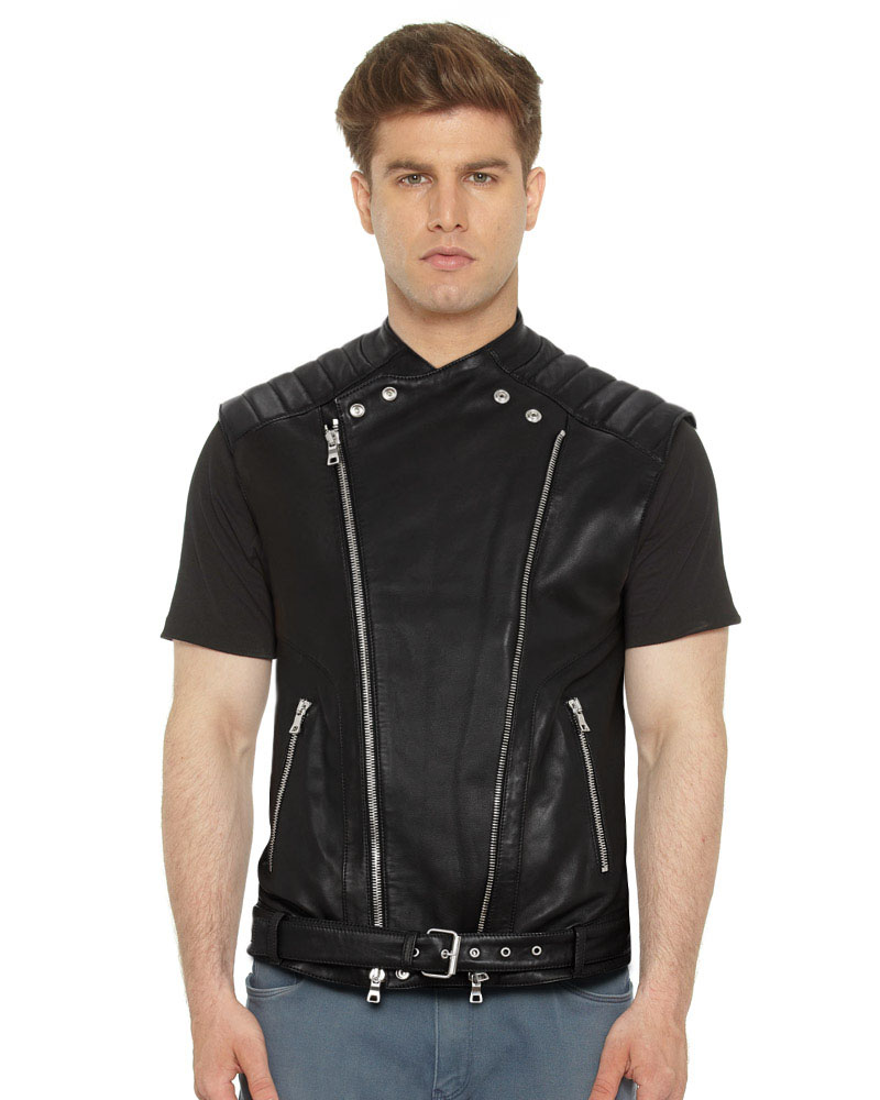 BLACK-LEATHER-MOTO-VEST-WITH-QUILTED-PANELS-front-3