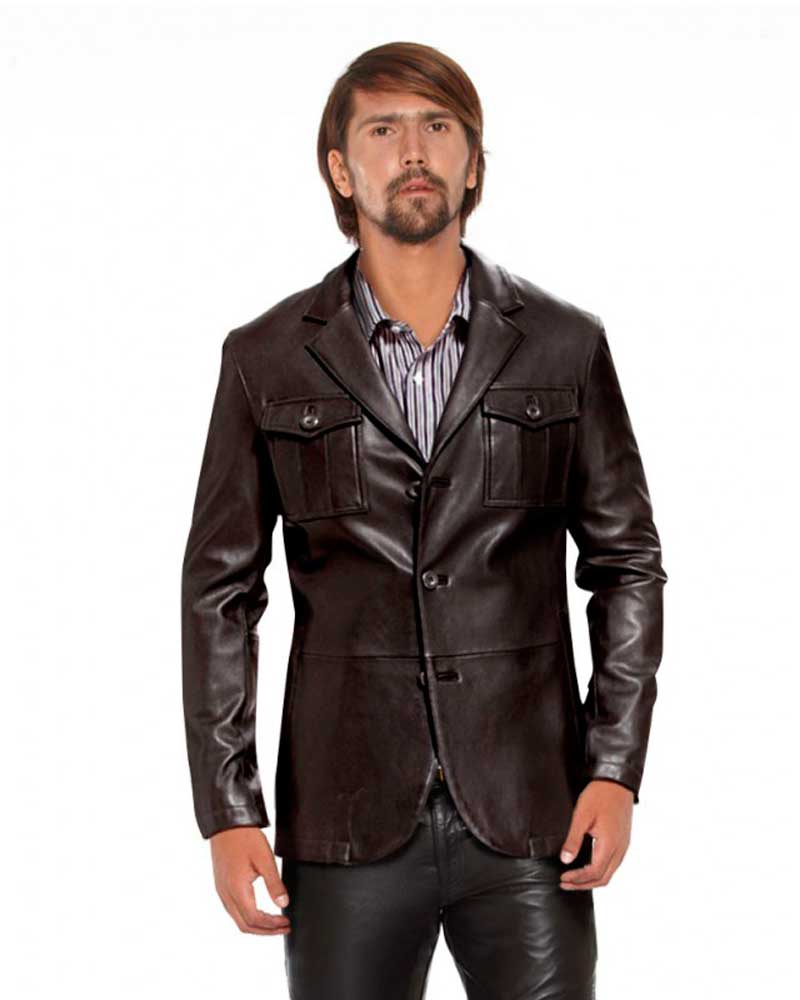 SLIM-FIT-LEATHER-BLAZER-WITH-FLAP-PATCH-POCKETS_front_-half_1-e1445231374590-1