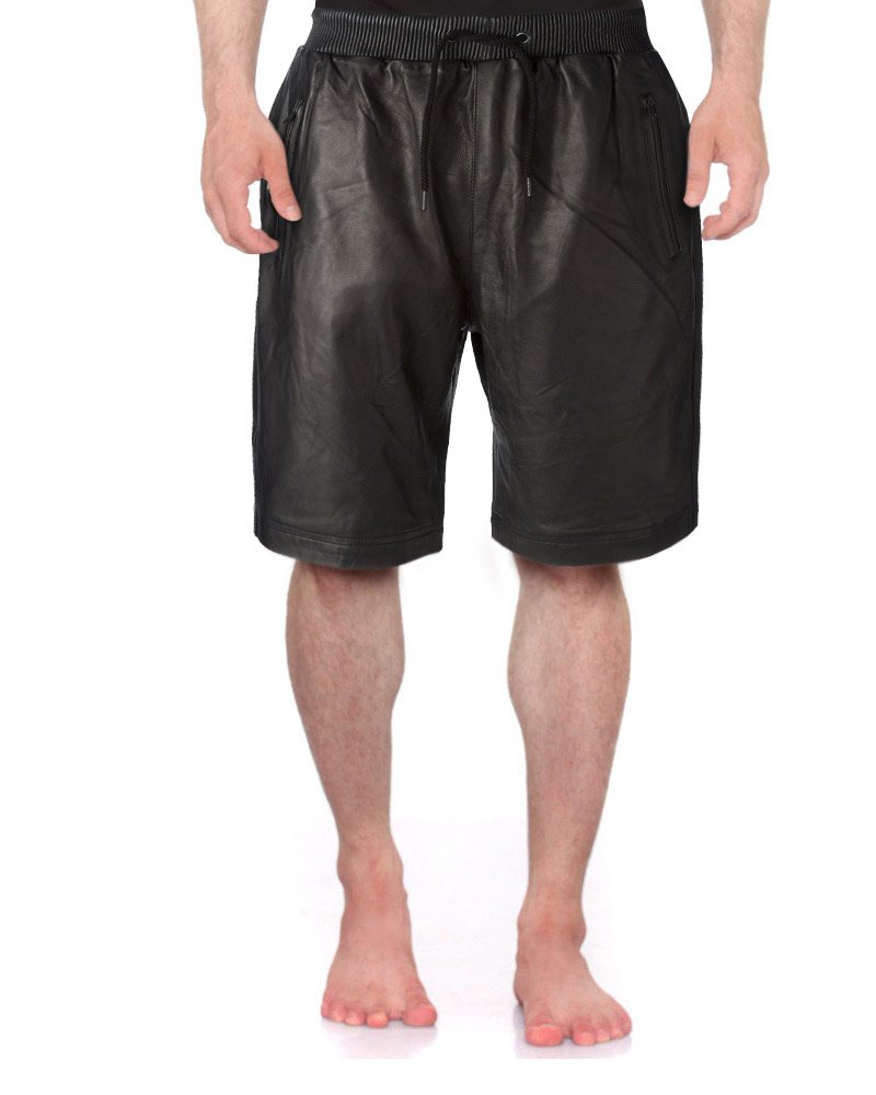 Classy Black Bermuda Style Shorts for Men 1
