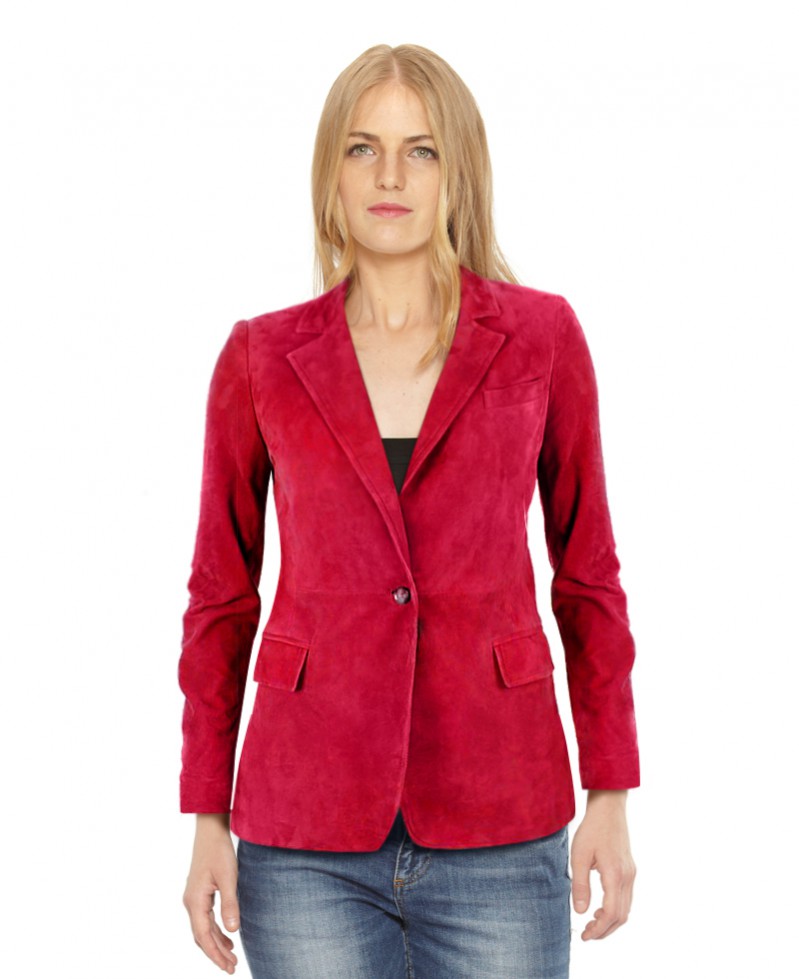 Womens Single Buttoned Blazer with Single Vent 1