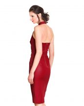 Womens Beautiful Halter Neck Bodycon Dress